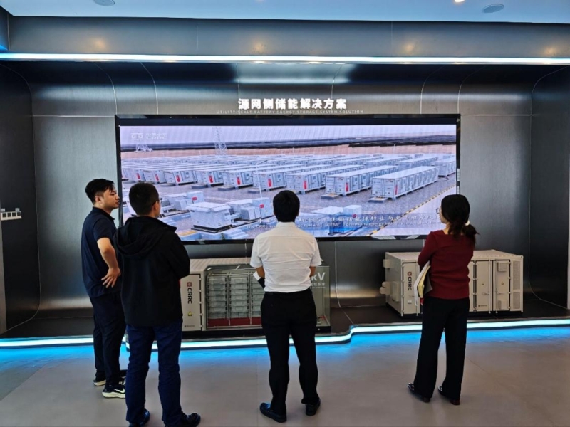 智慧能源学院赴中车时代新能源材料有限公司开展专业建设调研